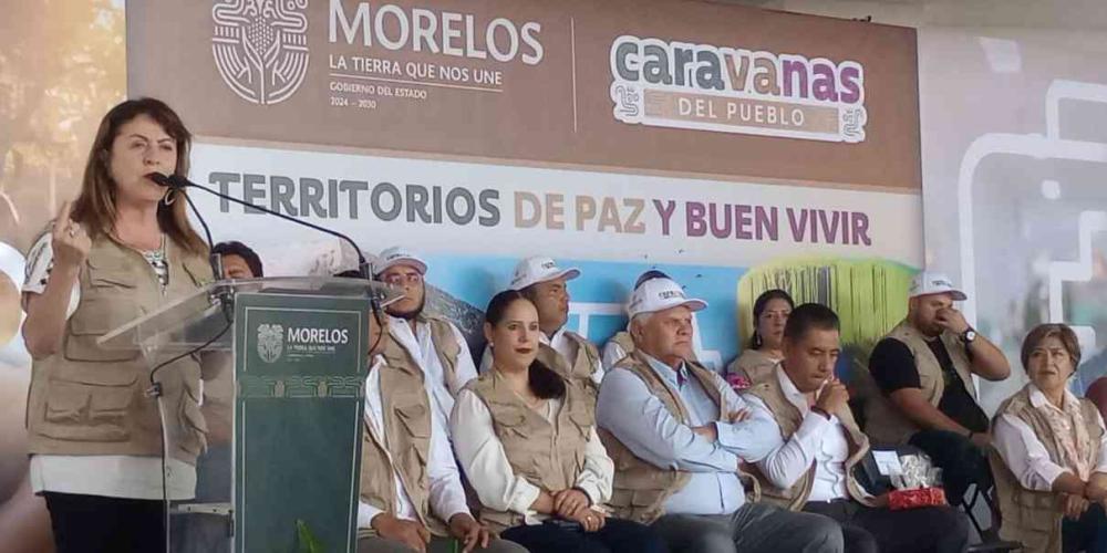 Arrancan las Caravanas del Pueblo en Tlaquiltenango; atenderán a más de 382 mil personas