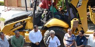 Entrega Cuernavaca maquinaria para el Sistema de Agua Potable