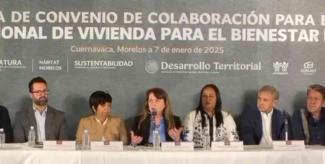 MGS firma Convenio del Programa Nacional de Vivienda con Sedatu