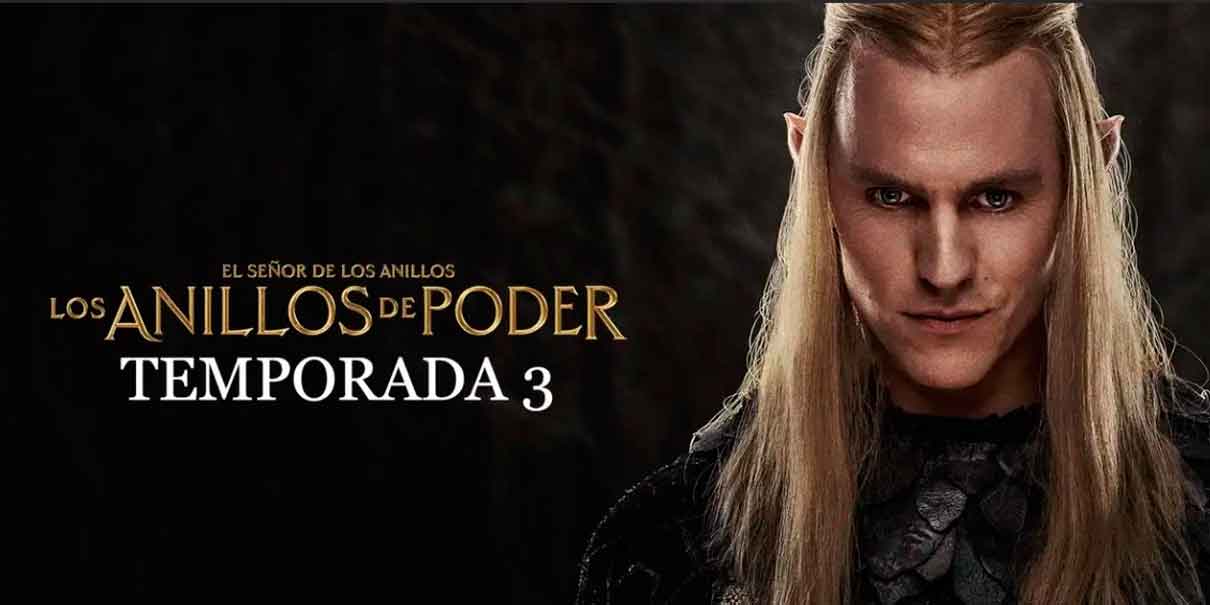 Tercera temporada de El Señor de los Anillos con más personajes