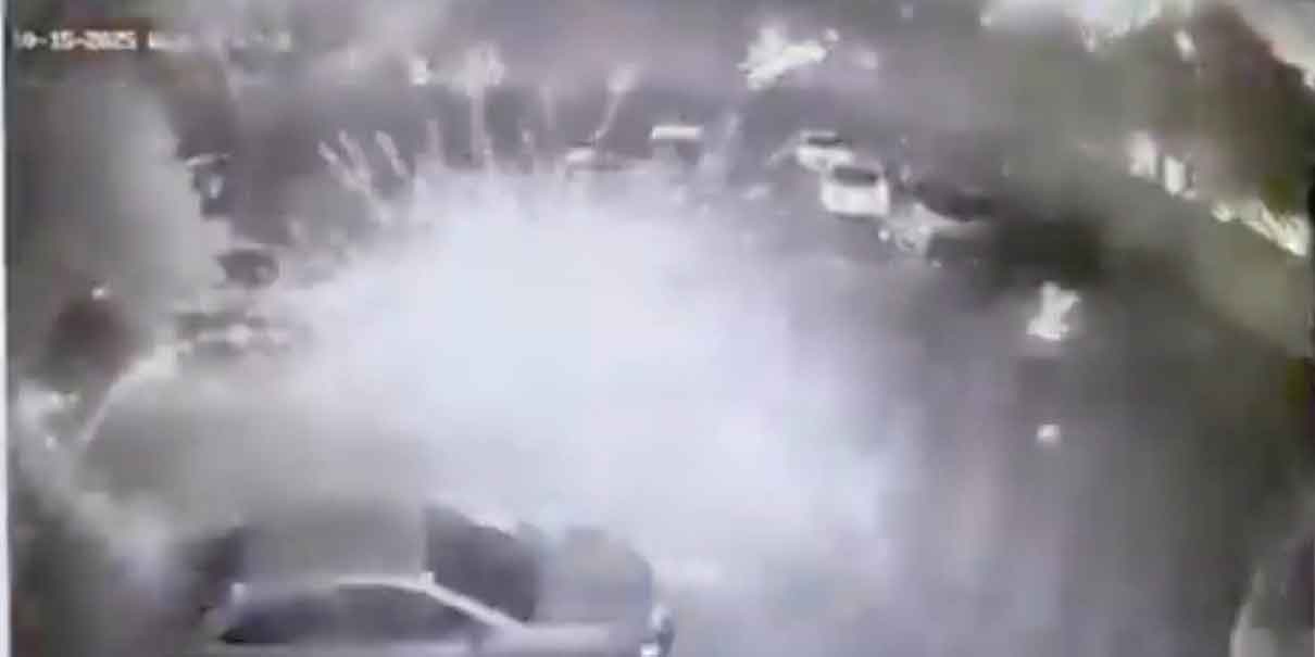 IMÁGENES SENSIBLES. Atentan con drones explosivos a la Unidad Antisecuestros en Tijuana
