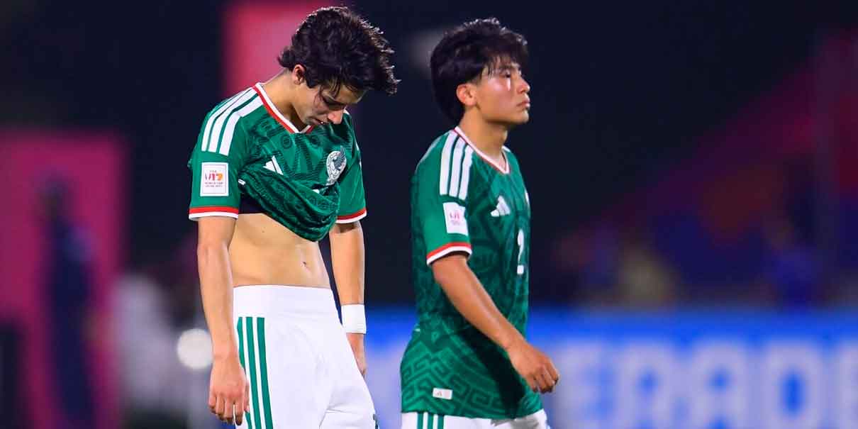 México queda fuera del Mundial Sub-17 tras goleada de Portugal: errores y expulsiones 