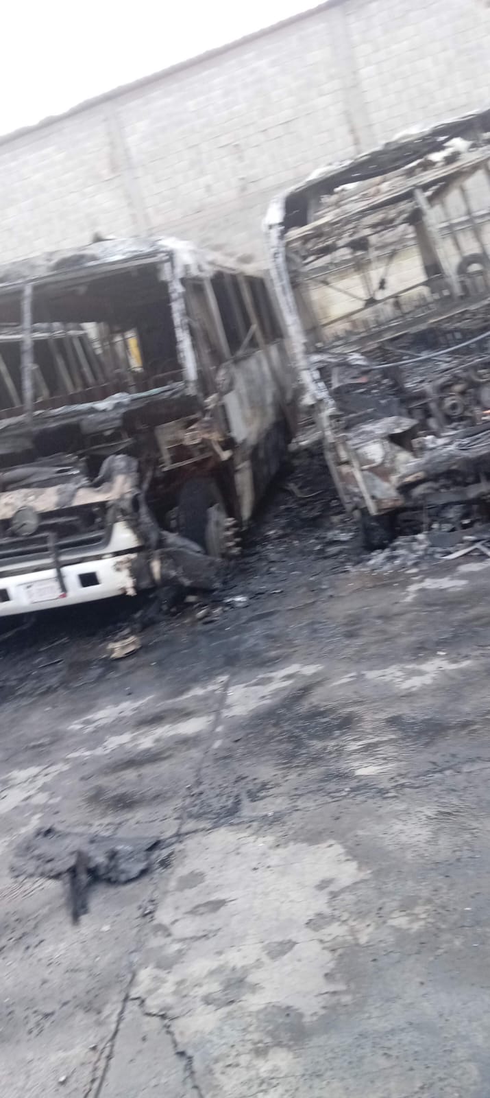 incendio en base ruta 20