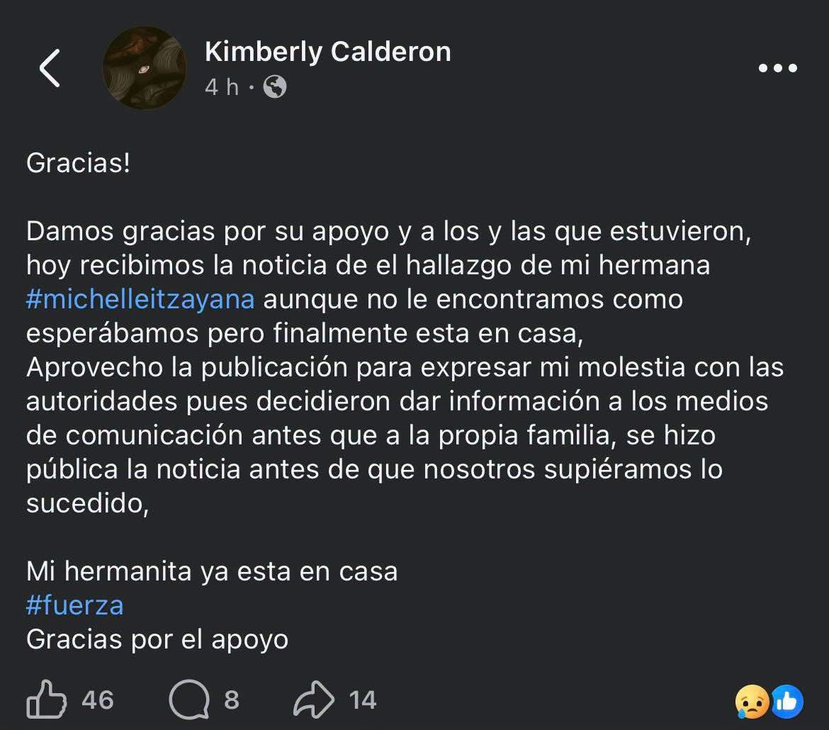 Comunicado Facebook