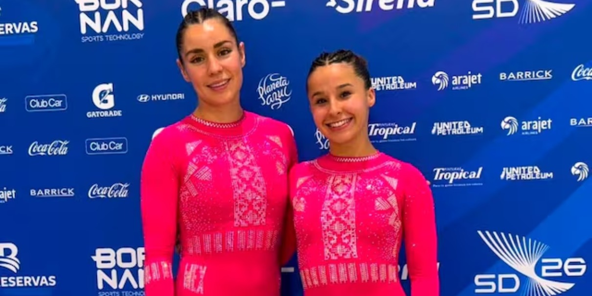 Dafne Navarro y Patricia Núñez conquistan oro en trampolín sincronizado en Santo Domingo 2026