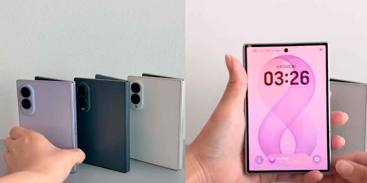 Samsung cambia el diseño del Galaxy Z Fold8  a meses de presentarse el iPhone plegable