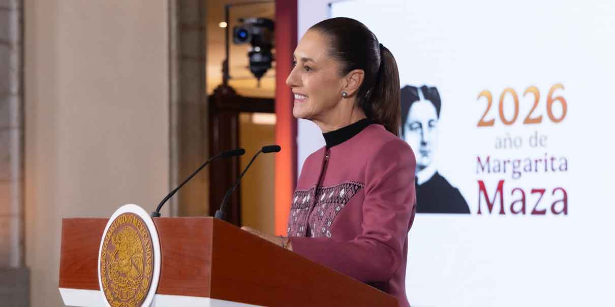 Sheinbaum celebra crecimiento del PIB de 2.1% anual; economía mexicana supera expectativas