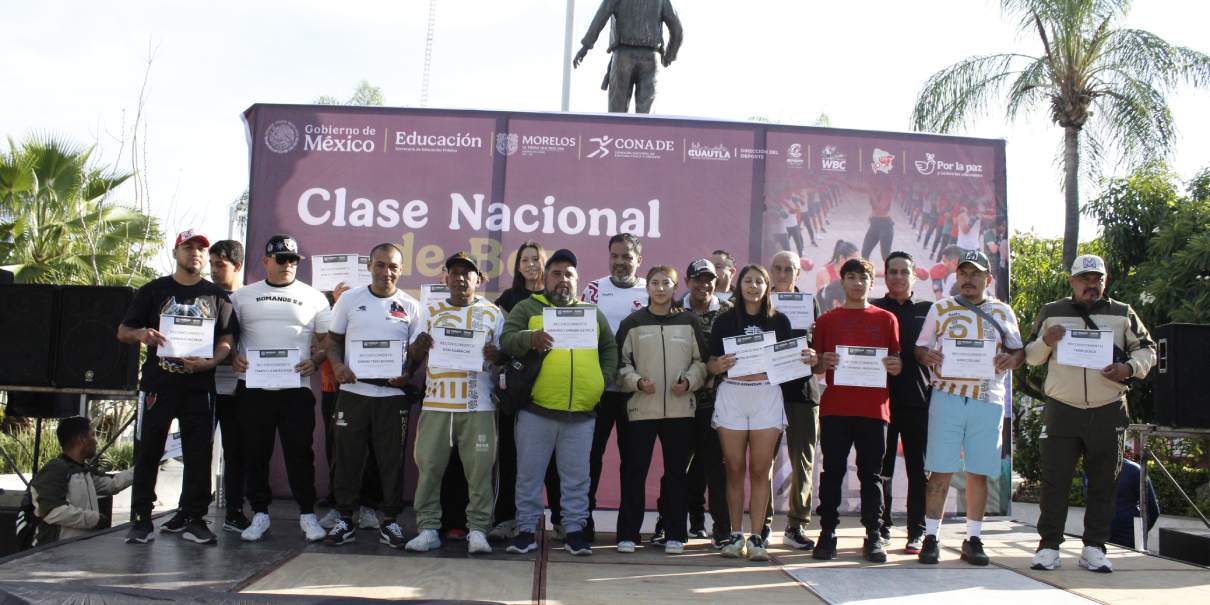 Morelos se suma a la Clase Nacional de Boxeo “Puños de Transformación” 2026