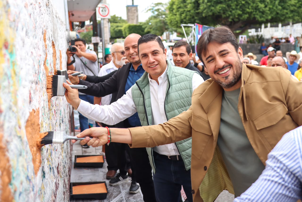 Jiutepec inicia “Rutas Mágicas de Color” para intervenir 150 fachadas en cuatro poblados y fortalecer la imagen urbana y el turismo.