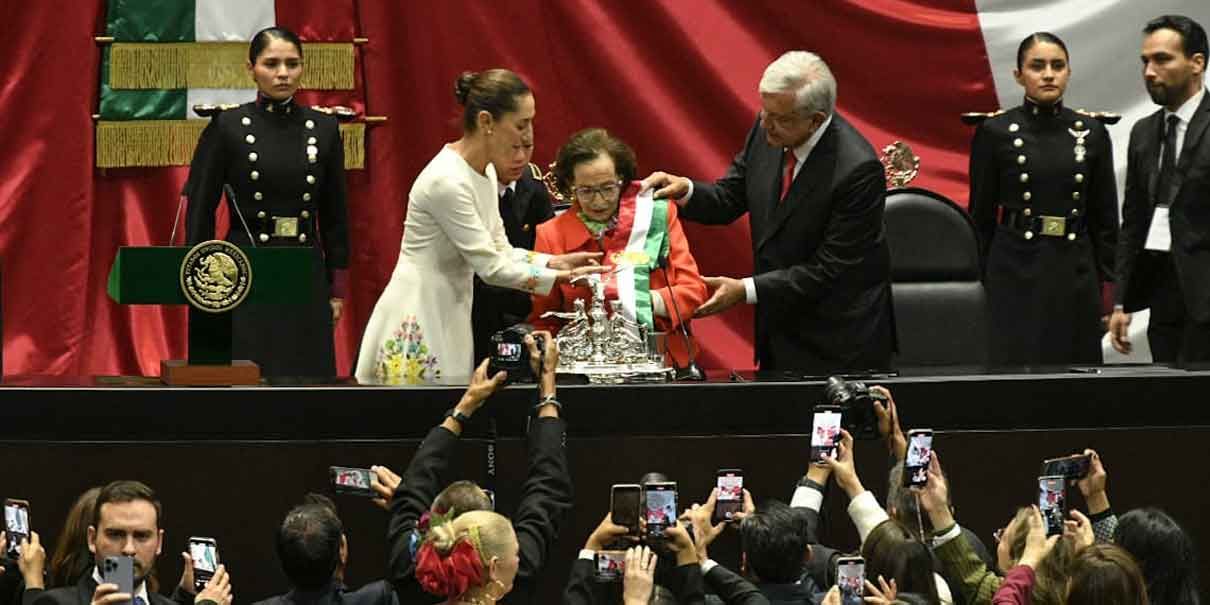 Sheinbaum toma protesta como presidenta de México y emite su primer mensaje