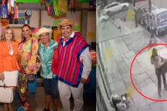 Difunden vídeo del robo que comete exprometida de ‘El Costeño’ en su casa