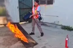Ángela Venegas: mexicana de 16 años que apaga fuego con sonido