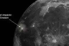 Cohete de SpaceX se estrella contra la Luna y satélite surcoreano registra el impacto