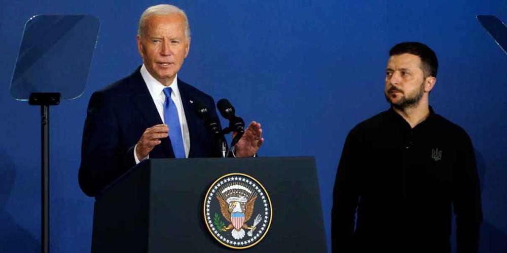 Biden confunde a Kamala Harris con Trump y a Zelenski con Putin