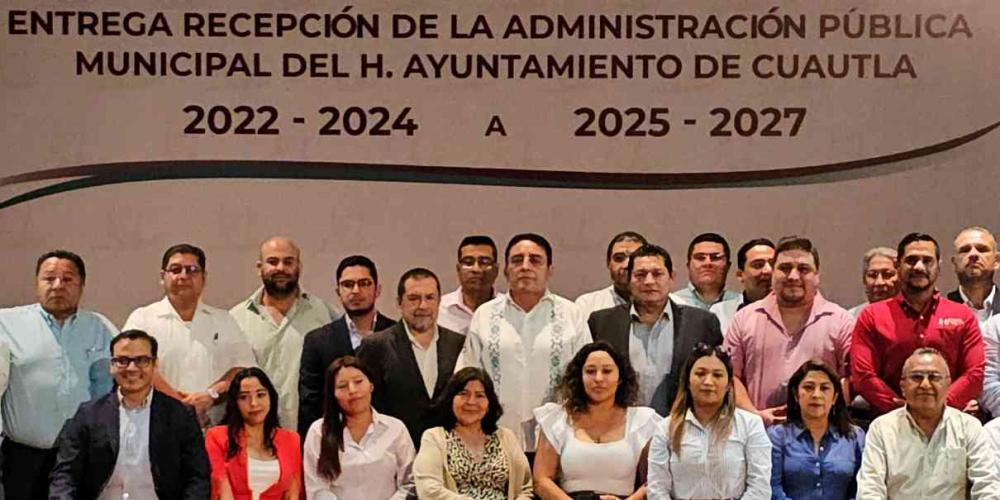 En Cuautla, instalan formalmente mesa de proceso de entrega recepción