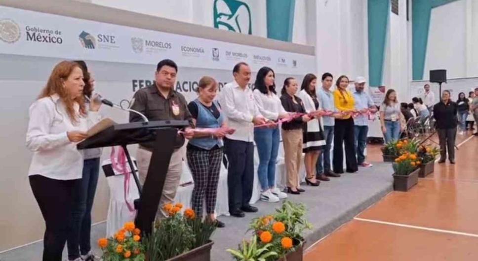 Inauguran feria de la inclusión laboral en Cuernavaca