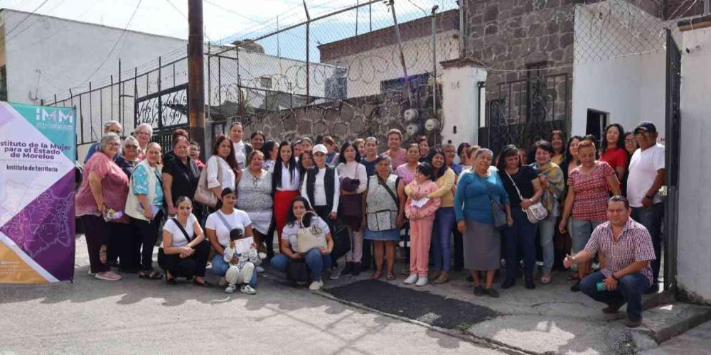 Presenta Isela Chávez el trabajo del IMM ante mujeres líderes de Cuernavaca