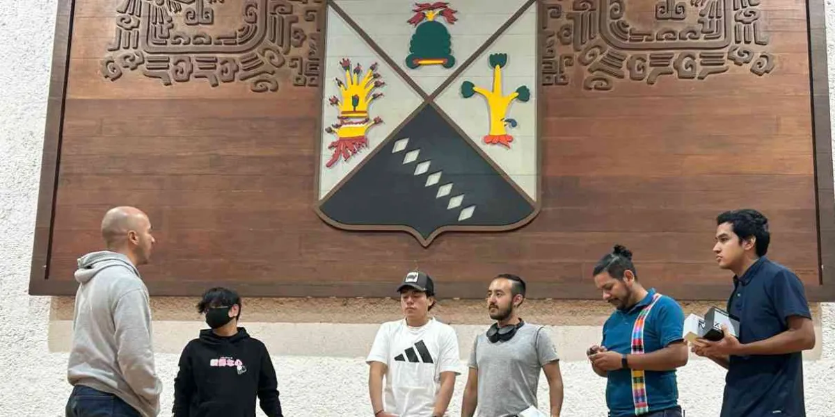 El director de deportes de la UAEM, David Gómez, felicitó a los estudiantes.