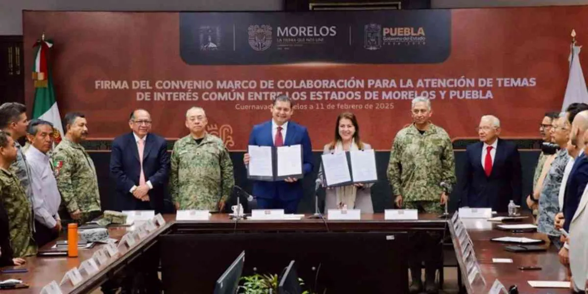 Convenio Morelos-Puebla, prioriza la seguridad: MGS
