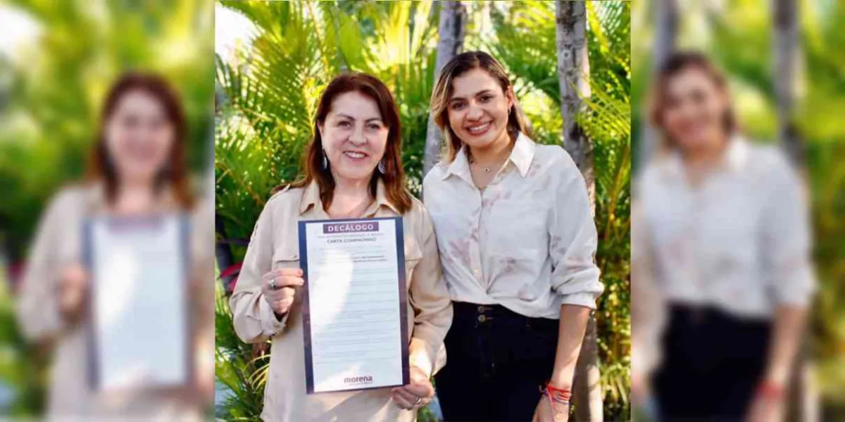 Margarita González Saravia signa el decálogo de Morena