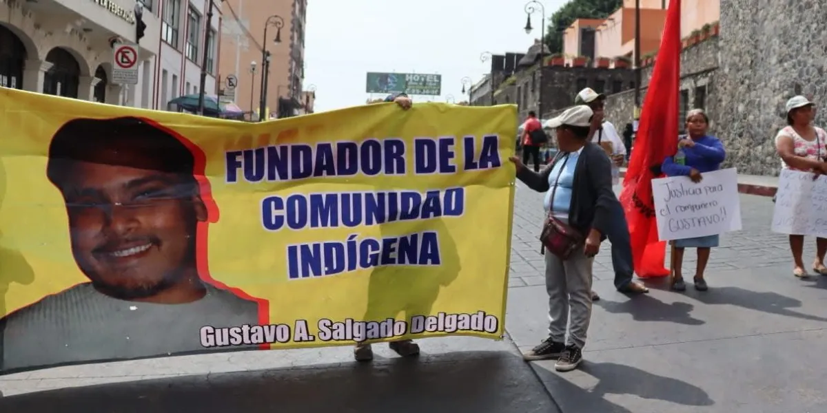 Bloquean integrantes de la Asociación Gustavo Salgado oficinas del TSJ