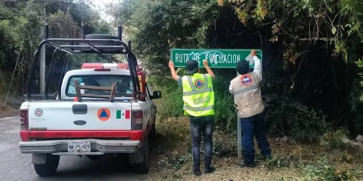 Pondrá gobierno del estado en marcha programa integral de reencarpetamiento de rutas de evacuación del volcán Popocatépetl: PC Morelos