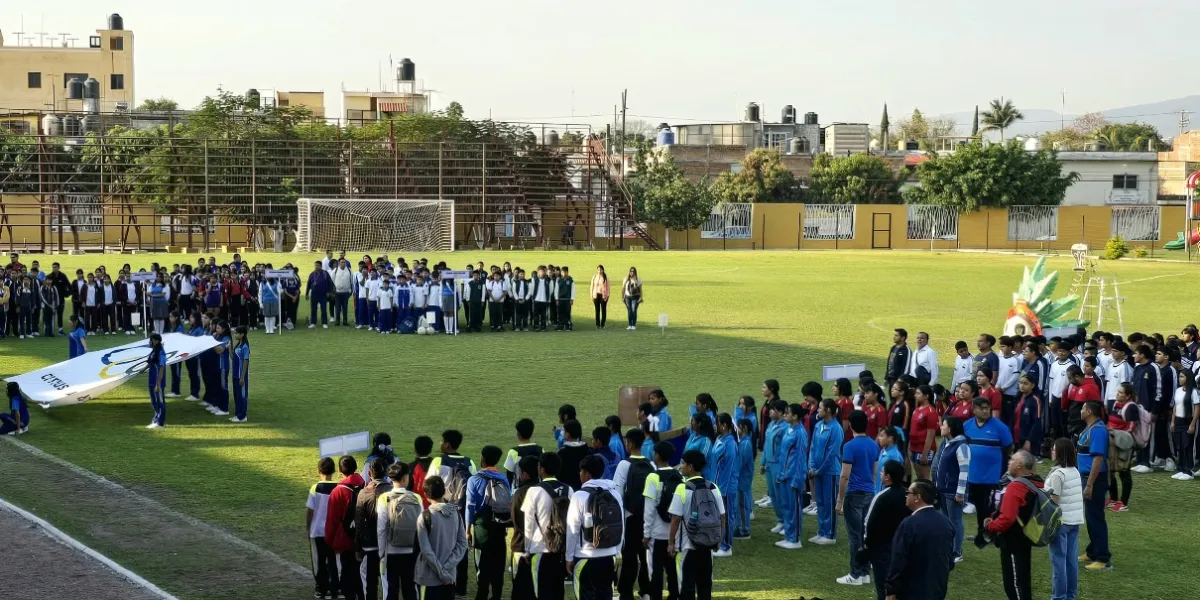 Participaron varias escuelas de la zona escolar. 