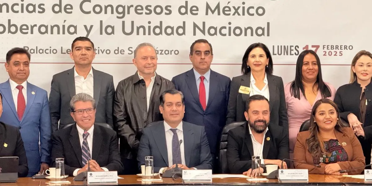 Asiste Presidenta del Congreso de Morelos al Primer Encuentro de Presidencias de Congresos de México por la Soberanía y la Unidad Nacional
