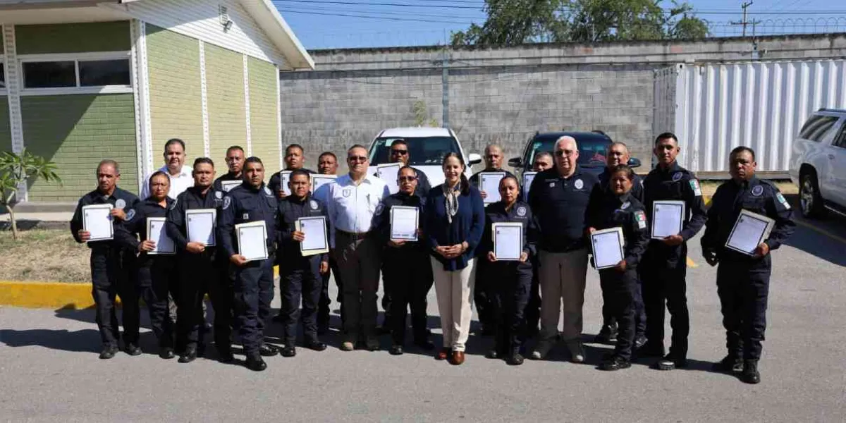 Impulsa poder ejecutivo preparación académica para las y los policías de Morelos