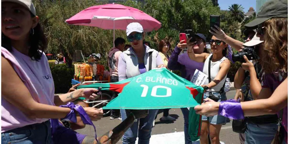 Mujeres se movilizan contra Cuauhtémoc
