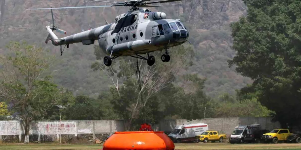 Se sumarán dos helicópteros contra incendio en Tepoztlán