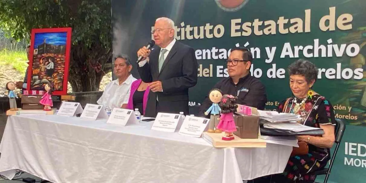 Enaltece gobierno del estado compromiso con a memoria histórica de Morelos