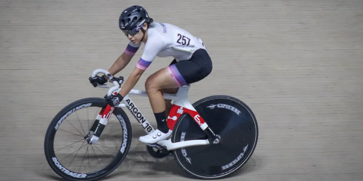 Natalia Rodríguez competirá en ciclismo de pista.