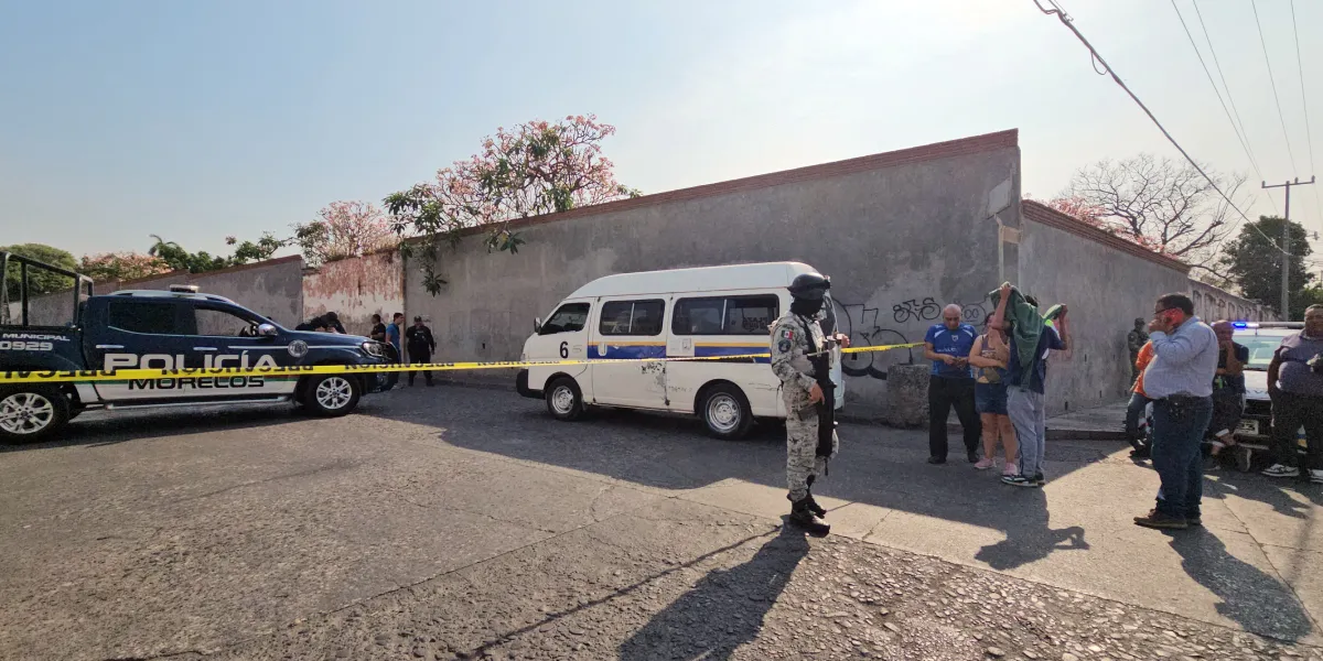 Le quitan la vida a conductor del transporte público de la ruta 6 de Cuautla