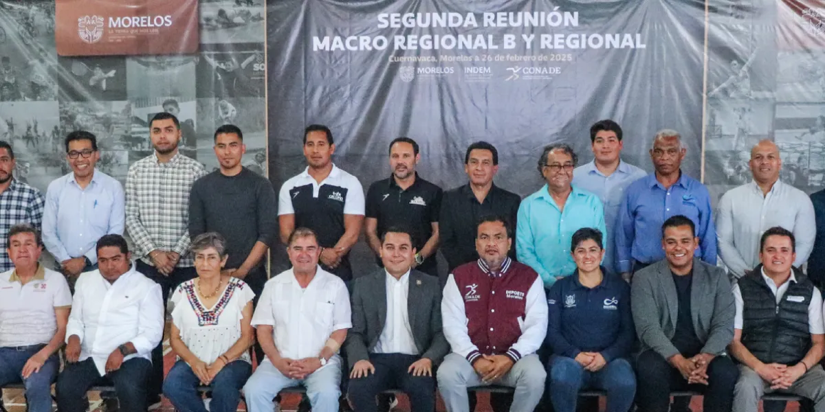 Representantes del deporte de diversos estados se reunieron en Morelos.