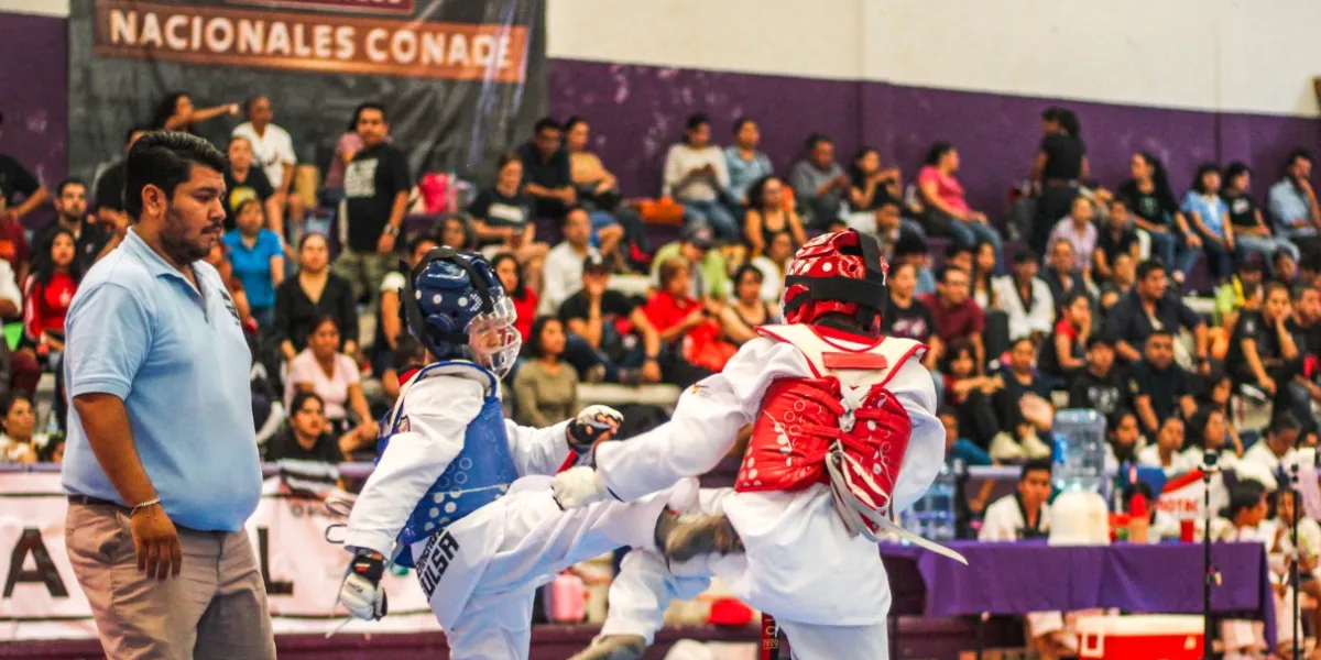 Deportistas compiten por un lugar en la selección estatal.