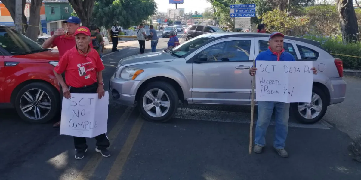 colonos exigen mejores vialidades