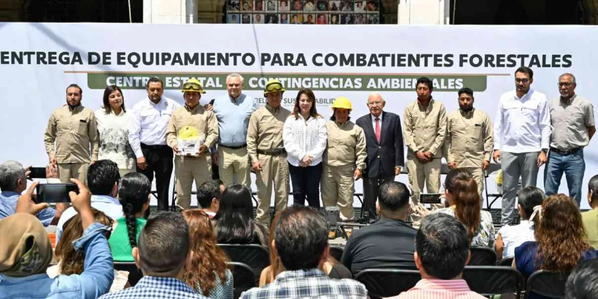 Fortalece Margarita a los combatientes forestales con 9 MDP en equipamiento