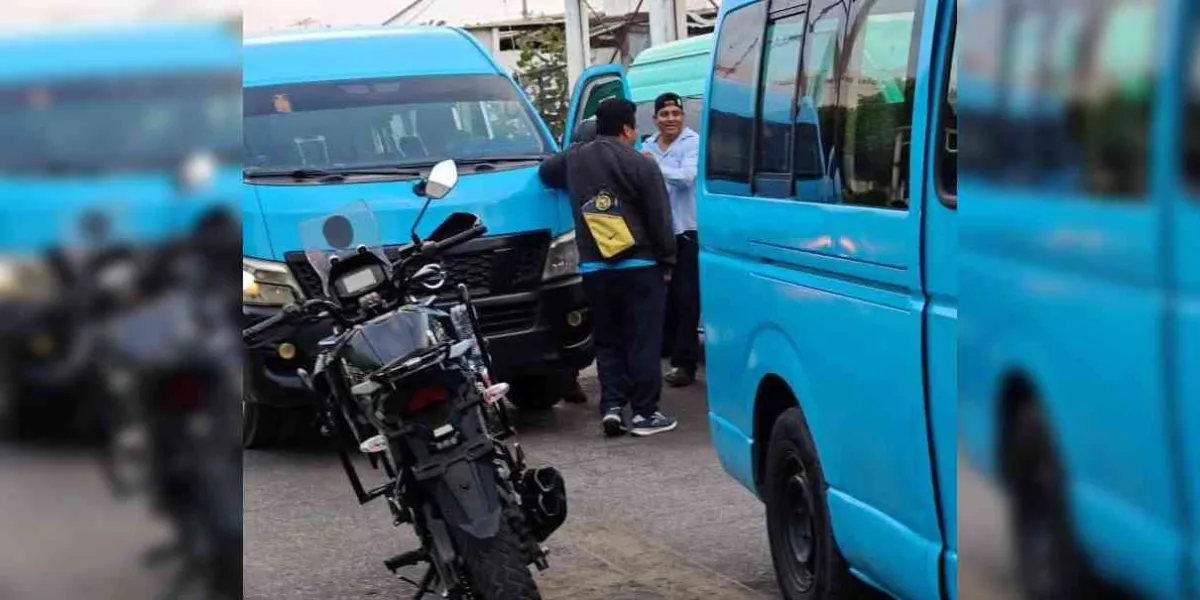Balean dos unidades del transporte público