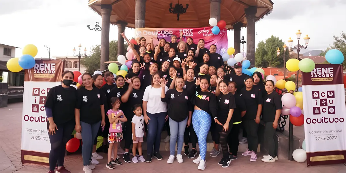En Ocuituco, promueve gobierno municipal activación física a través de clases de zumba