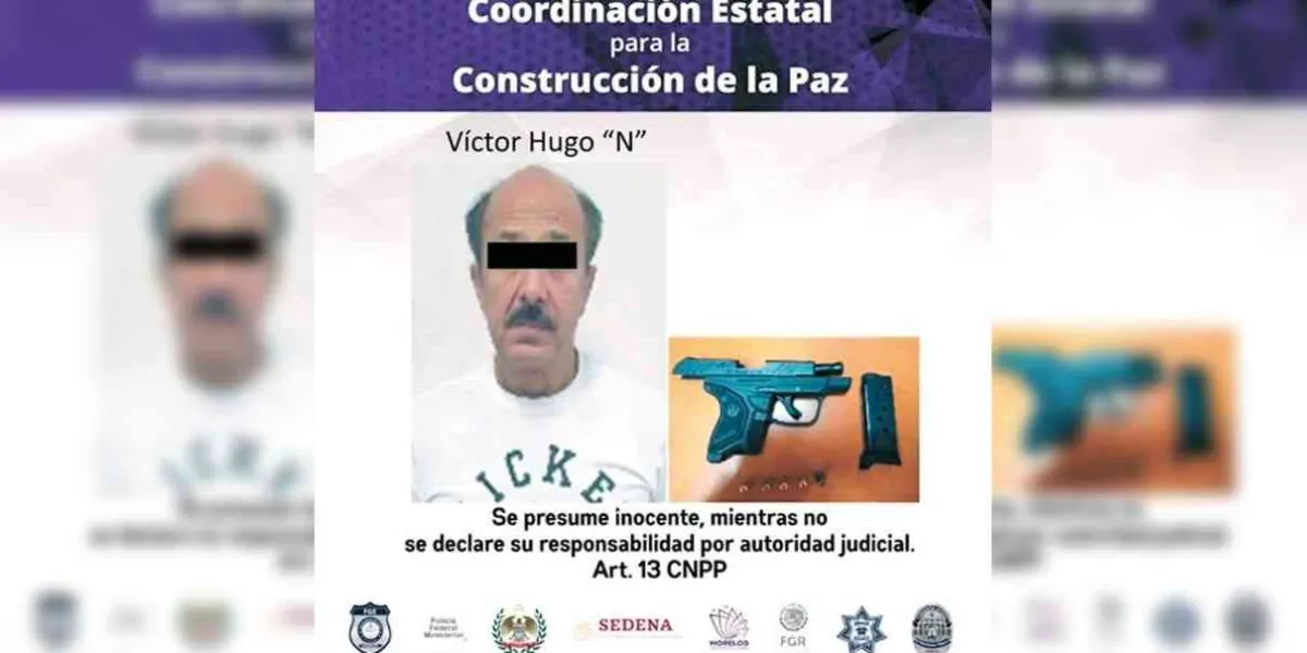 Cayó generador de violencia en Cuernavaca, pertenecía a la FM
