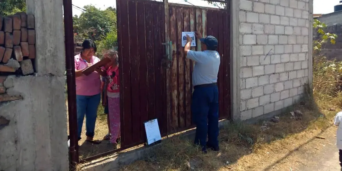 Inicia PC Cuautla con entrega de notificaciones a población que habita en zonas de riesgo