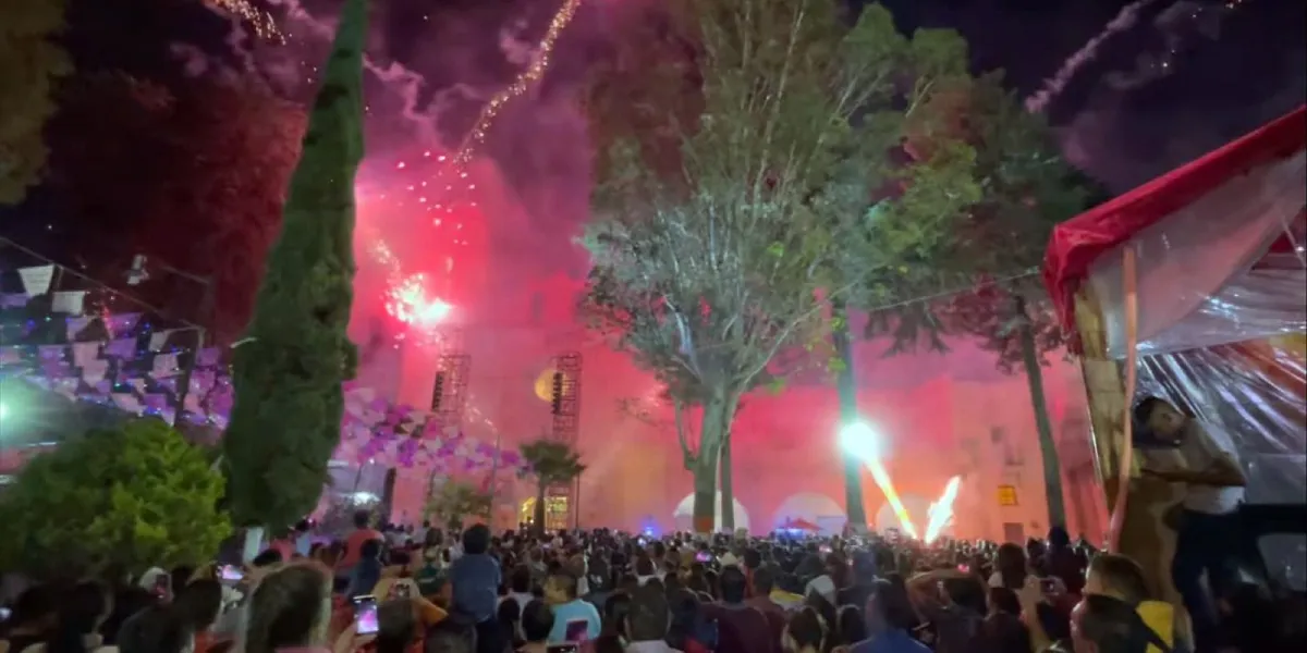 Explosión de pirotecnia deja cinco heridos durante fiesta patronal en Totolapan