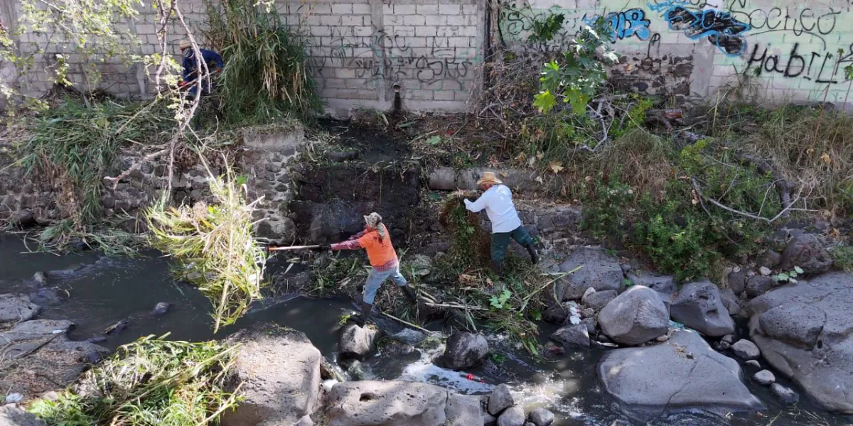 Comenzará Jiutepec a limpiar barrancas previo a la temporada de lluvias
