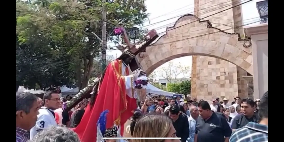 Toma las calles de Jiutepec, la fe popular en Semana Santa