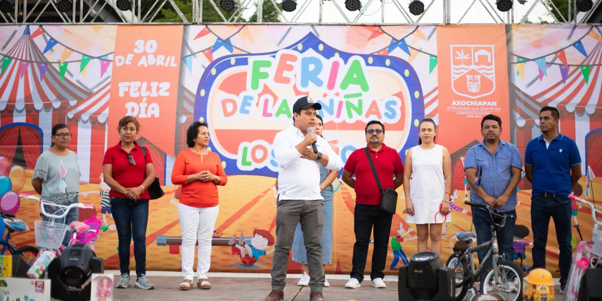 En Axochiapan, celebran en grande a niños y niñas 