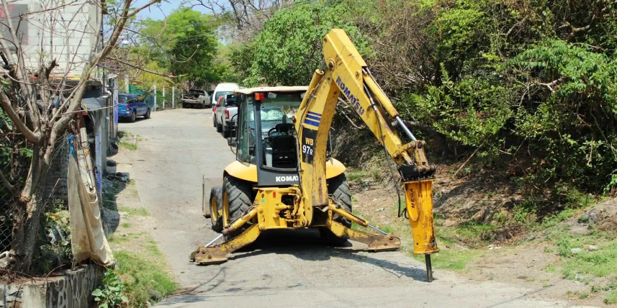 Arranca alcalde de Yecapixtla obra de rehabilitación y pavimentación en comunidad de Los Limones
