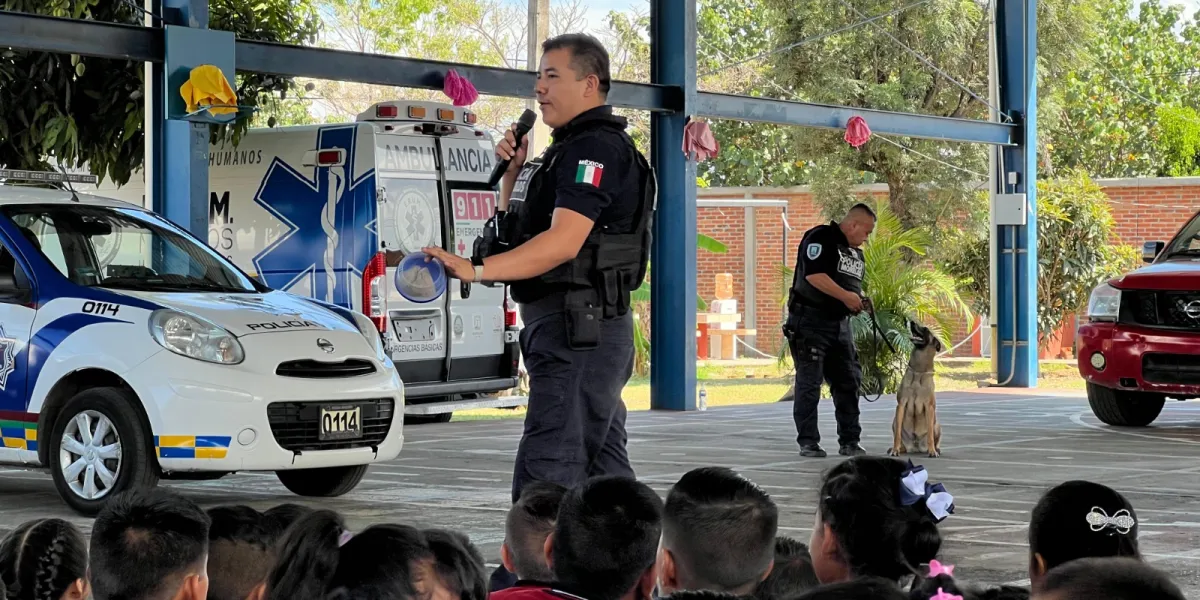 Con éxito, finaliza primera etapa del programa "Policía Amigo" en escuela Lázaro Cárdenas de Cuautla 