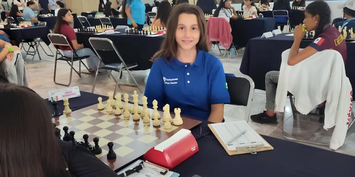 Ajedrecista representa al estado en competencia continental.