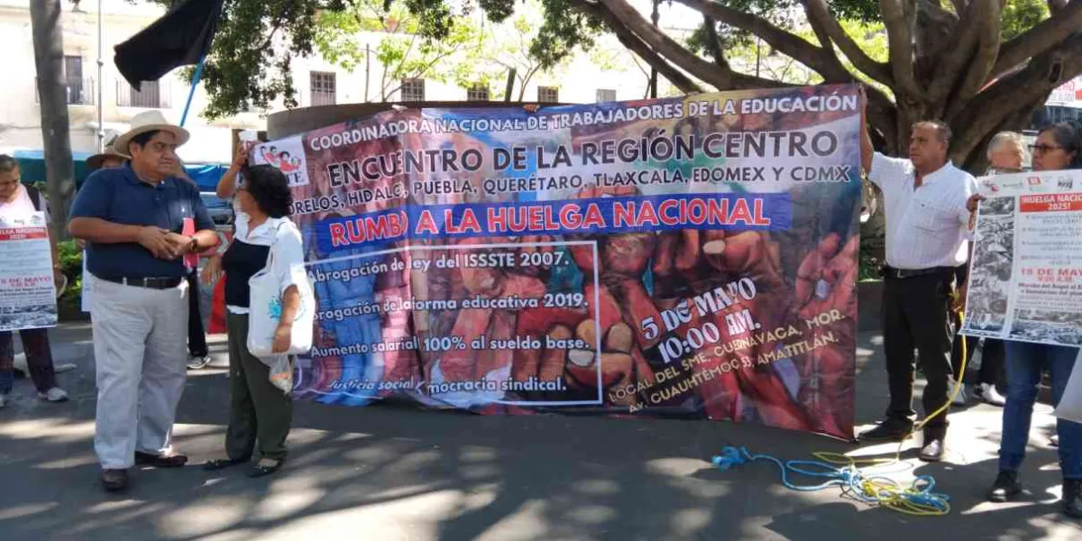 Morelos, sede de encuentro nacional de la CNTE: van por el paro nacional